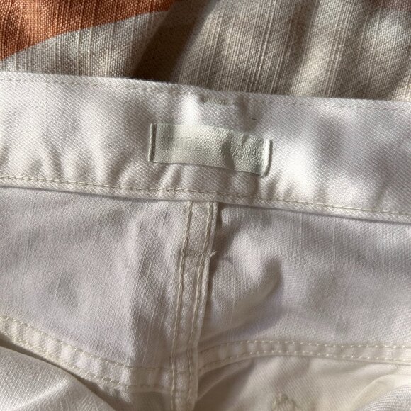 UNIQLO Jeans short en denim blanc / UNIQLO white denim jean shorts - Picture 1 of 3